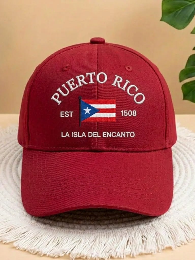 Unisex Puerto Rico Print Hat