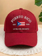 Unisex Puerto Rico Print Hat