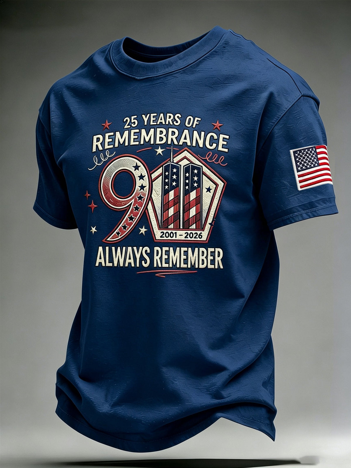 Men's 9/11 Memorial Graphic Top