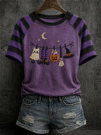 Women's Halloween Print T-Shirt