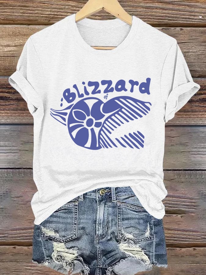 Women's Blizzard OZ Print Shirt