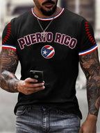 Men's Baseball Print T-Shirt