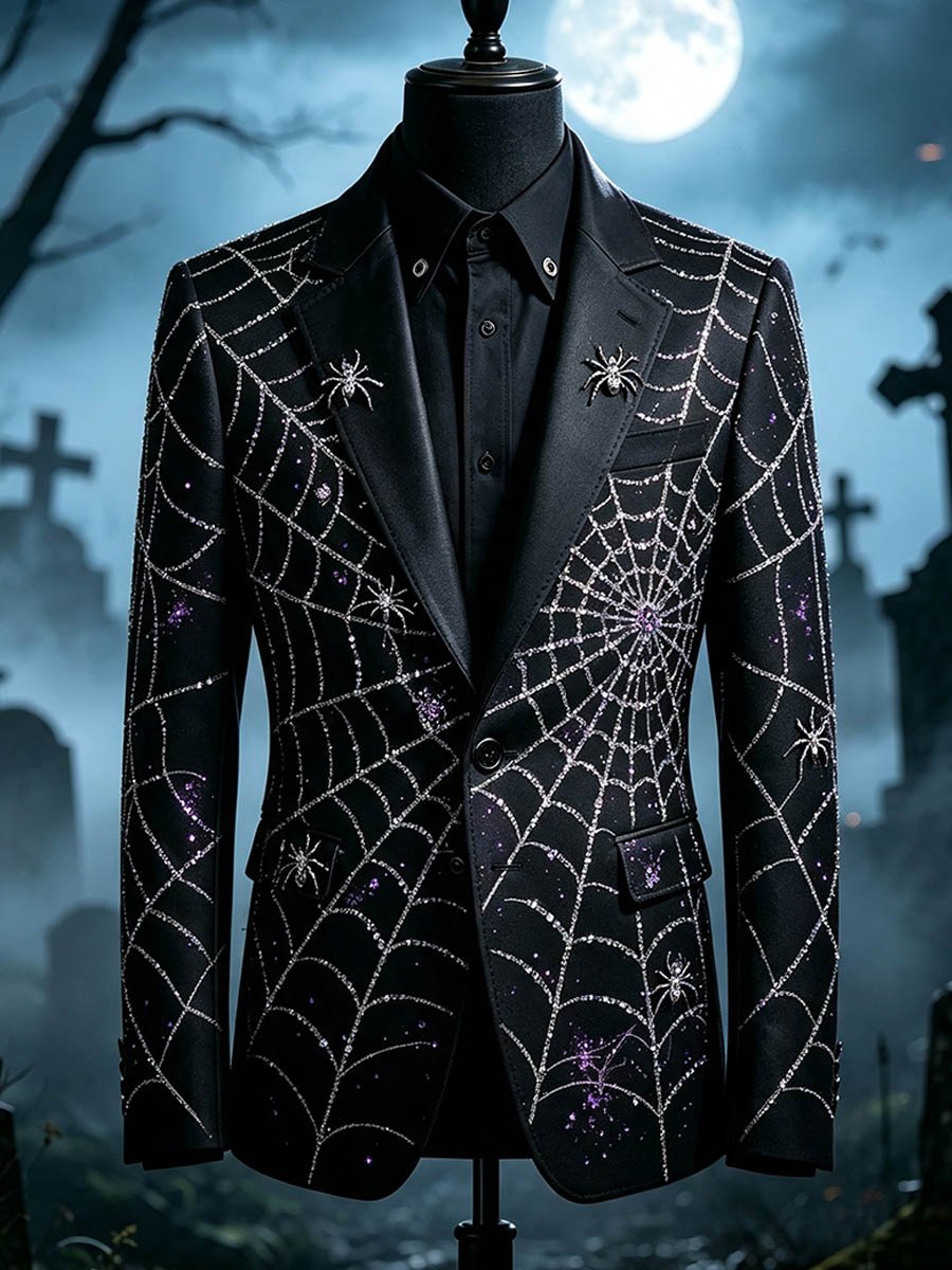 Men's Business Casual Halloween Blazer