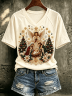 Women's Print Short-Sleeve T-Shirt