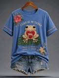 Women's Puerto Rico Pride Art Printed T-shirt