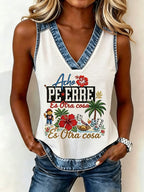 Women's Puerto Rico Printed Top