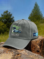 Unisex Save The Boundary Waters Mn State Loon Printed Hat