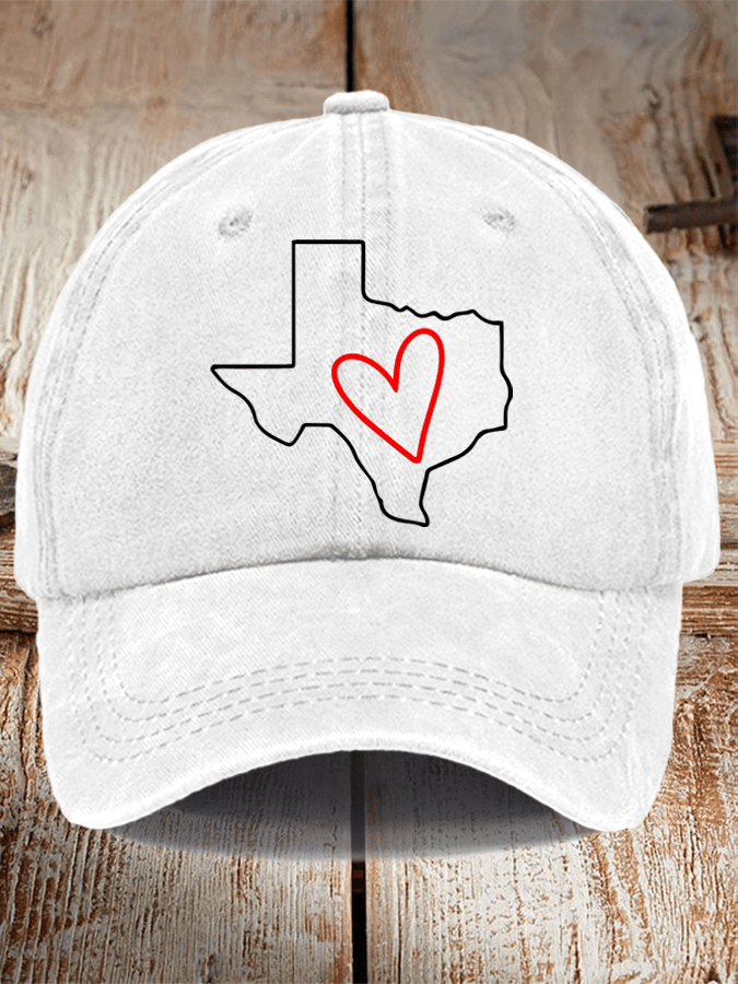 Texas Strong Printed Hat