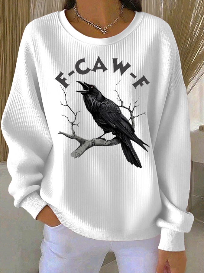 Women's F-Caw-F Raven Sweatshirt