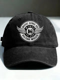 Retro Music Gives Us Wings To Fly Print Baseball Cap