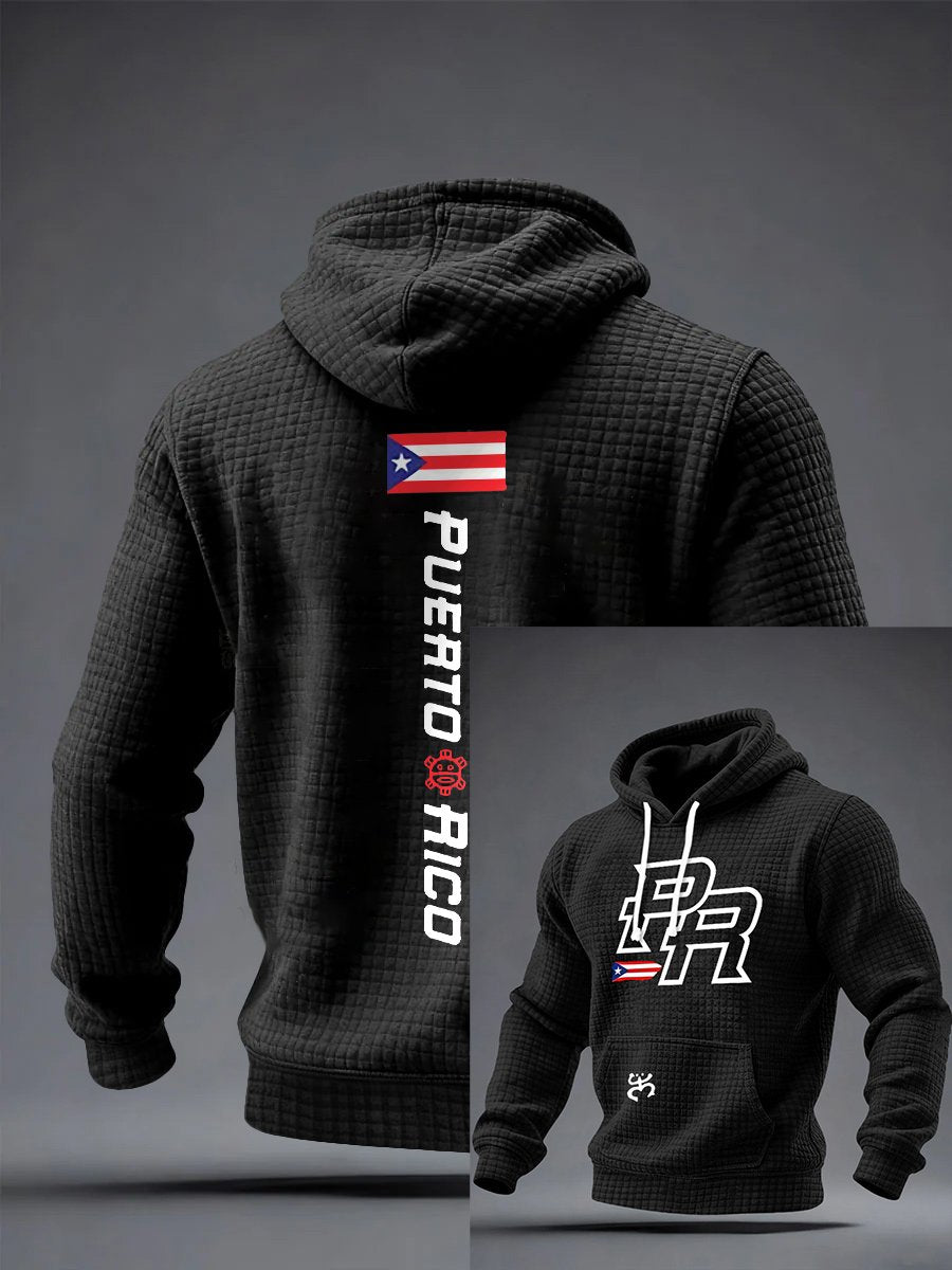 Men's Puerto Rico Print Hoodie