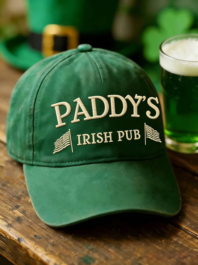 St. Patrick's Day Casual Printed Baseball Cap