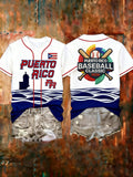 Women's Puerto Rico Baseball Jersey