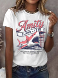 Women's Amity 1975 Printed Short-Sleeved T-Shirt