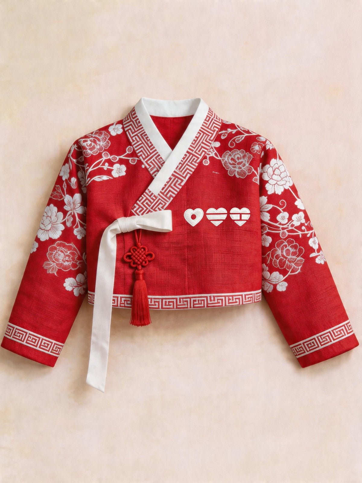 Women Concert-Inspired Jeogori Hanbok Top With Tassel