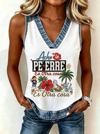 Women's Puerto Rico Printed Top