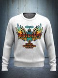 Men's Retro music Tour Printed Sweatshirt