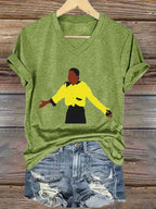 Women's  Forever in our heart Printed Casual T-Shirt