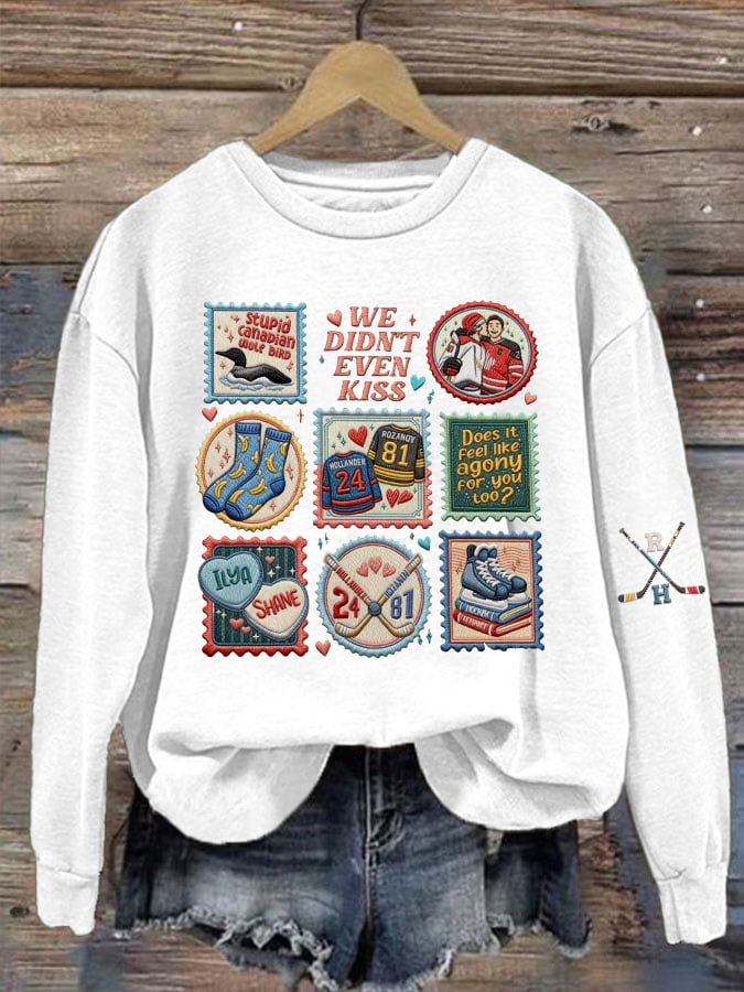 Women's Printed Sweatshirt