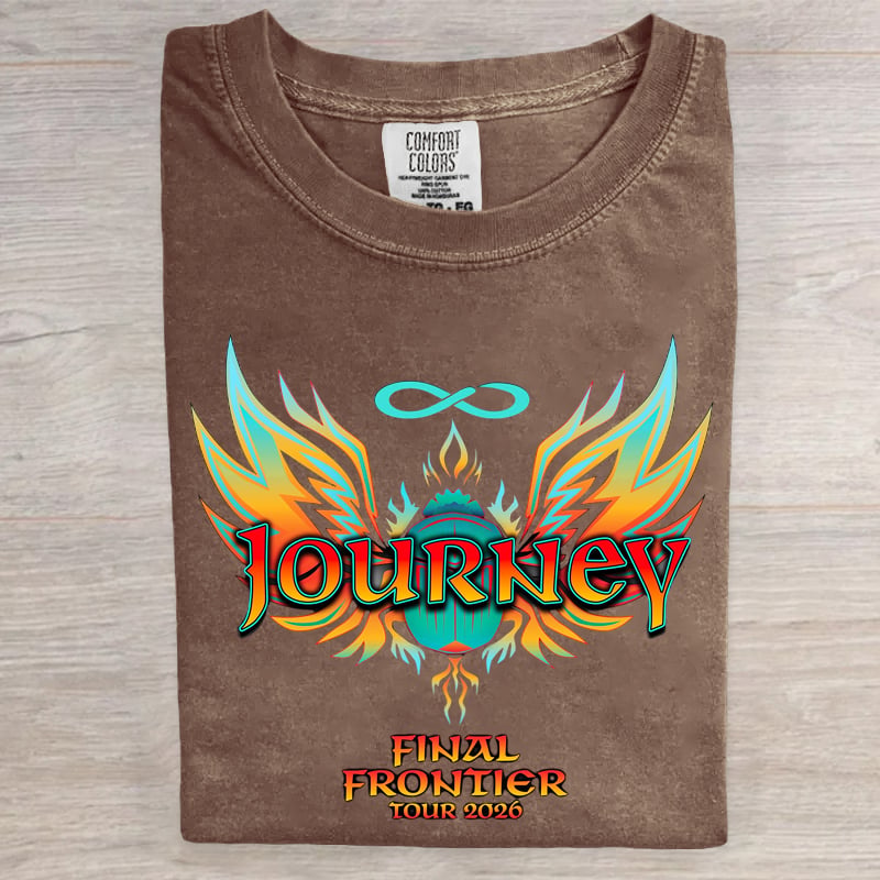 Journey Final Tour 2026 Art Print T-Shirt