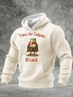 Frog Mom Dad Pregnancy Funny Couple round neck printed sweatshirt