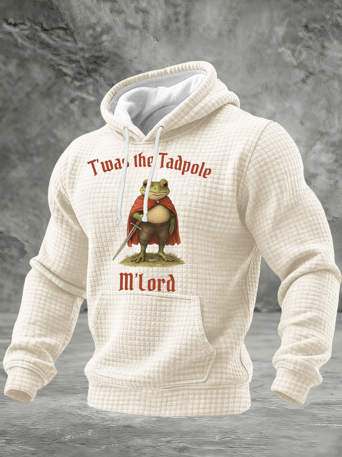 Frog Mom Dad Pregnancy Funny Couple round neck printed sweatshirt