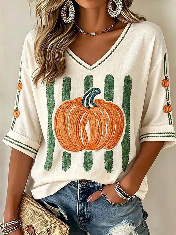 Women'S Casual Printed Top