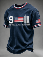 Men's 9.11 We Will Always Remember Printed T-Shirt