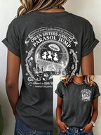 Women's There's A Little Witch In All Of Us Print Casual T-shirt