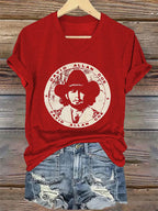 Women's Commemorative Graphic Casual T-Shirt
