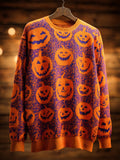 Couple Retro Casual Party Halloween Sweater