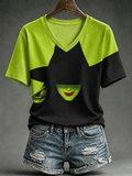 Women's Halloween Print Top