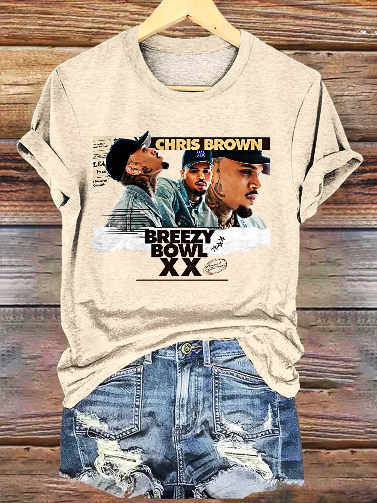 Breezy Bowl Women's Printed T-Shirt