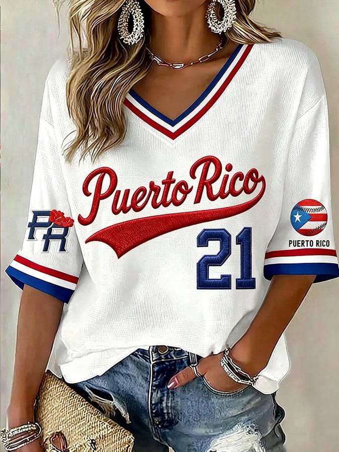 Women's Printed Casual Top