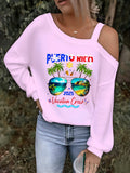 Puerto Rico Colors Women's Printed Tank Top