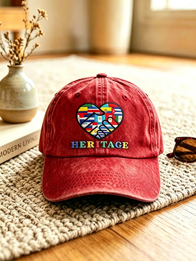Unisex National Hispanic Heritage Month Print Baseball Cap