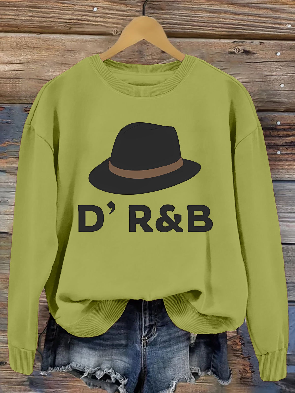 Women's Music Lover Print Sweatshirt
