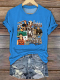 Morgan Country Concert Women's Crew Neck Print T-Shirt