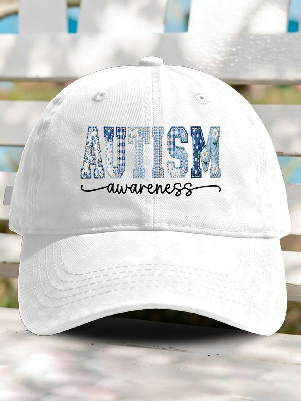 Autism Awareness Print Baseball Cap