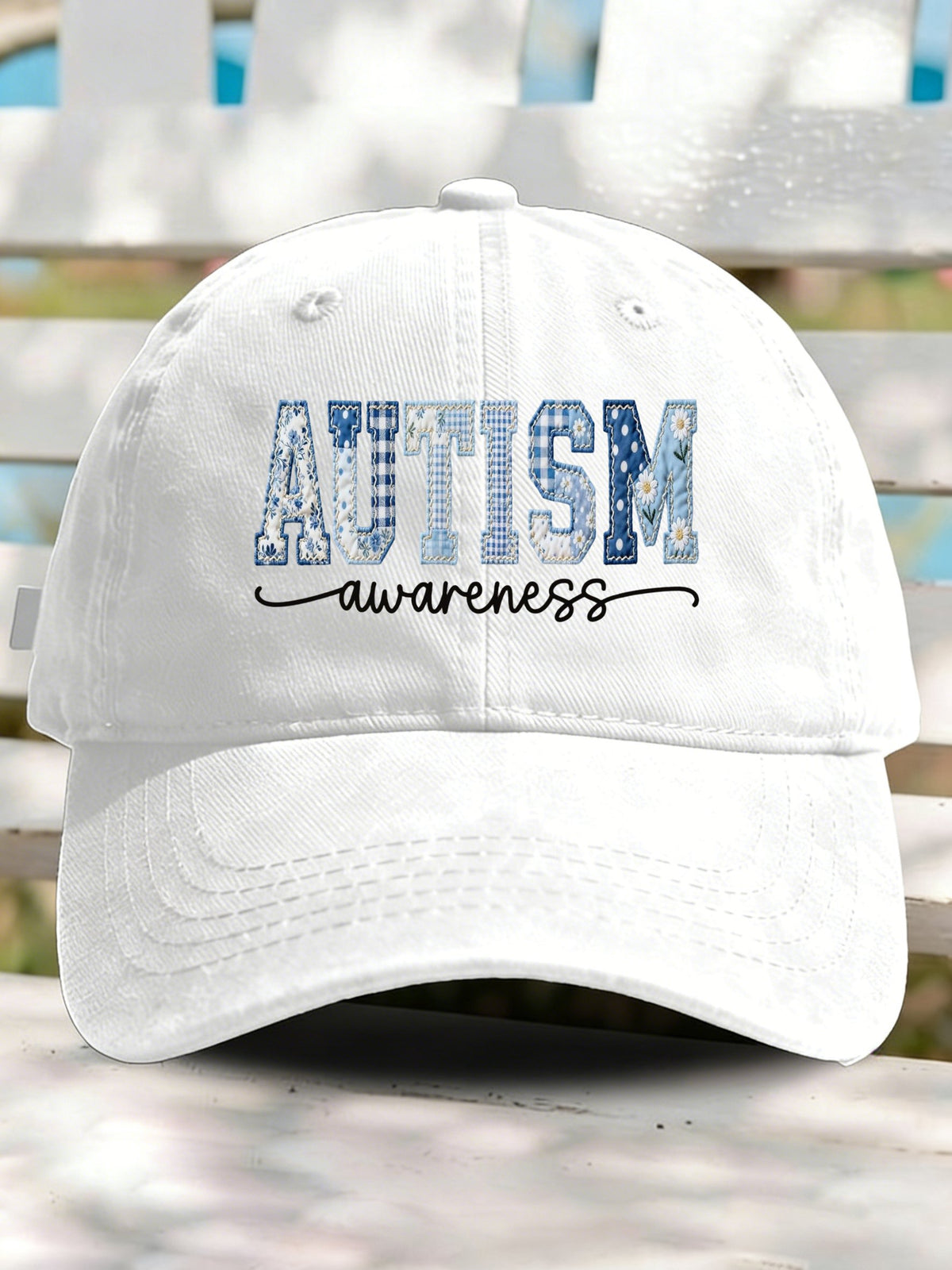 Autism Awareness Print Baseball Cap