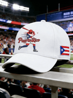 Unisex Puerto Rico Baseball-Print Hat