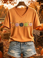 Women's Autumn Printed Casual Top