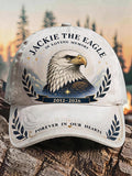 Unisex Retro Rest in Peace Jackie Print Hat