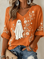Women'S Casual Printed Top
