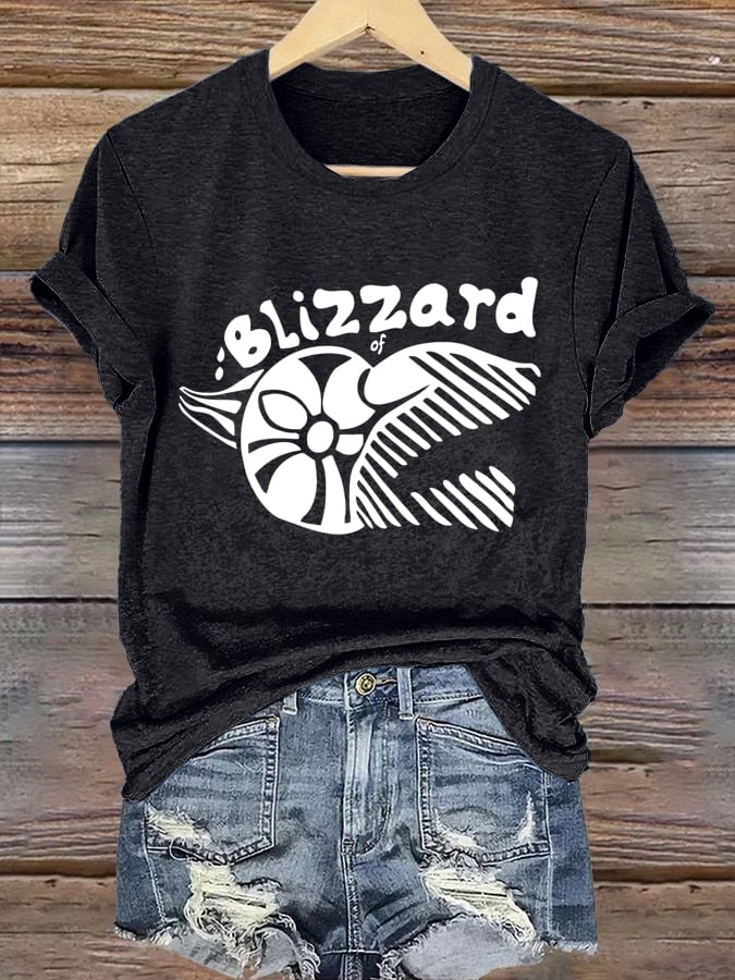 Women's Blizzard OZ Print Shirt