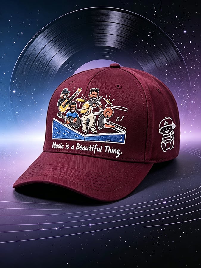 No Matter Where Life Takes Me Find Me With A Smile  Print Hat