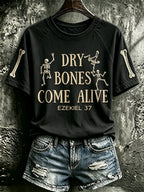 Women's Print Round Neck T-shirt