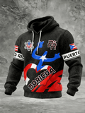 Men's Puerto Rico Printed Hoodie