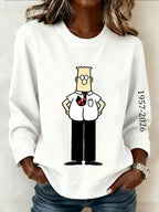 Women's Rip Scott Adams Print Hoodie
