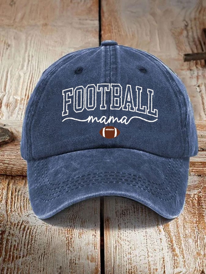 Unisex Football Mama Print Hat